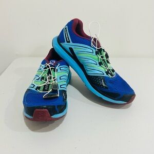 Salomon X-Scream City Trail Shoes Womens Size 8,5 Running 361920 Hiking Teal